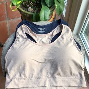 Set of 2 Nautical Athleisure  Bras